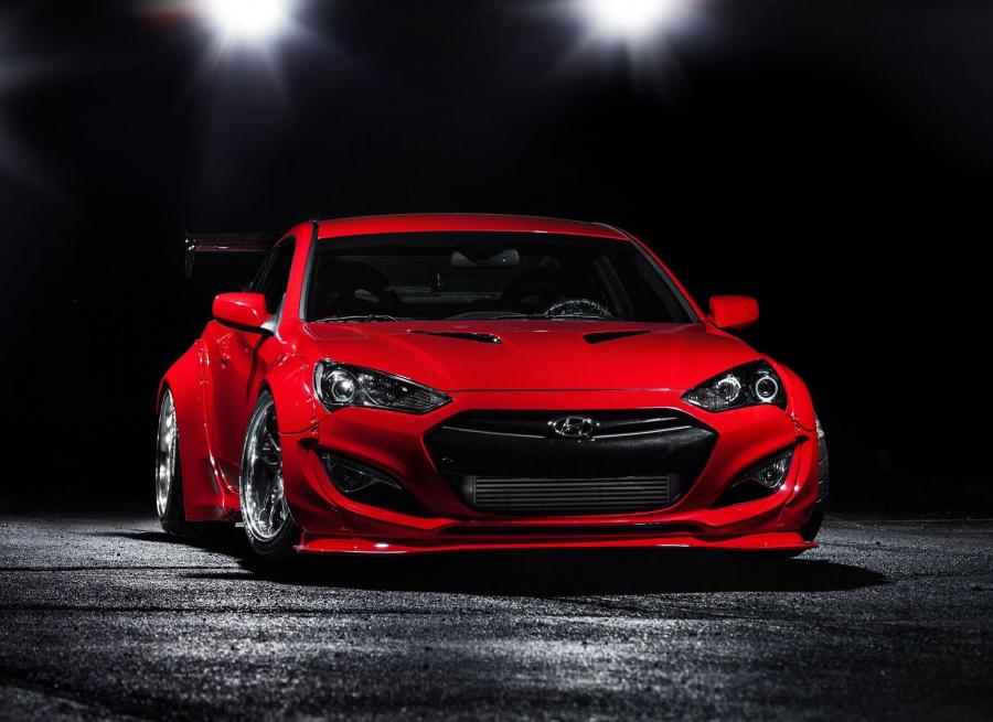 Hyundai Genesis Coupe by Blood Type Racing '2014